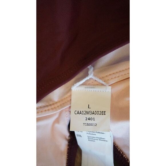 Cupshe Burgundy One-Piece Swimsuit - Picture 15 of 16